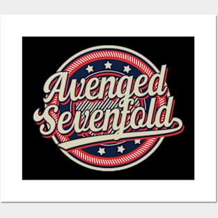 Graphic Aesthetic Avenged Proud Name Circle Vintage Art Posters and Art